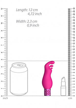 Shots Toys | Royal Gems Exquisite - 10 Speed Rechargeable Silicone Bullet - Pink