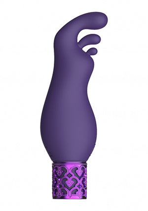Shots Toys | Royal Gems Exquisite - 10 Speed Rechargeable Silicone Bullet - Purple