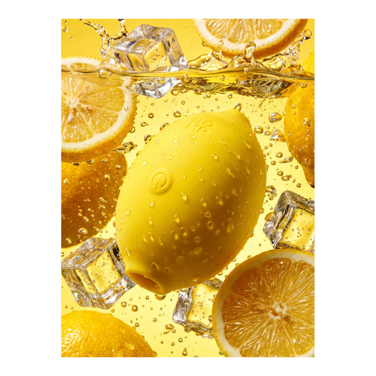 Romp Lemon Crush Yellow - Pleasure Air Clitoral Stimulator