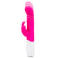 Rabbit Essentials Rechargeable Slim Shaft Thrusting G-Spot Rabbit Vibrator - Pink
