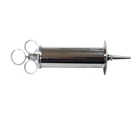Rouge Stainless Steel Enema Syringe
