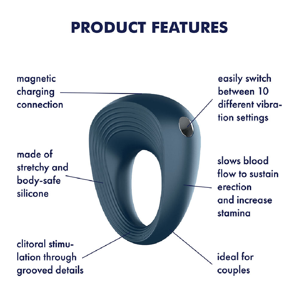 Satisfyer Power Ring Vibrating Cockring Cock Ring