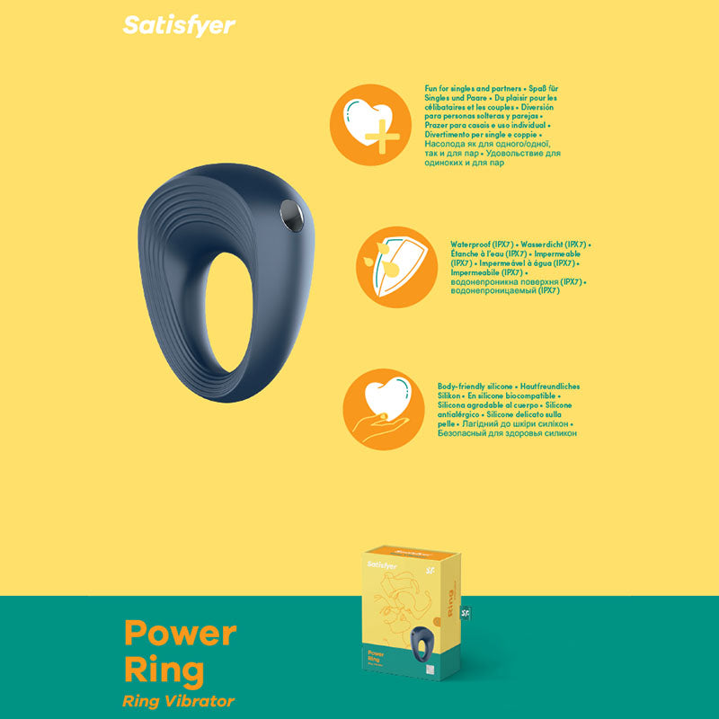 Satisfyer Power Ring Vibrating Cockring Cock Ring