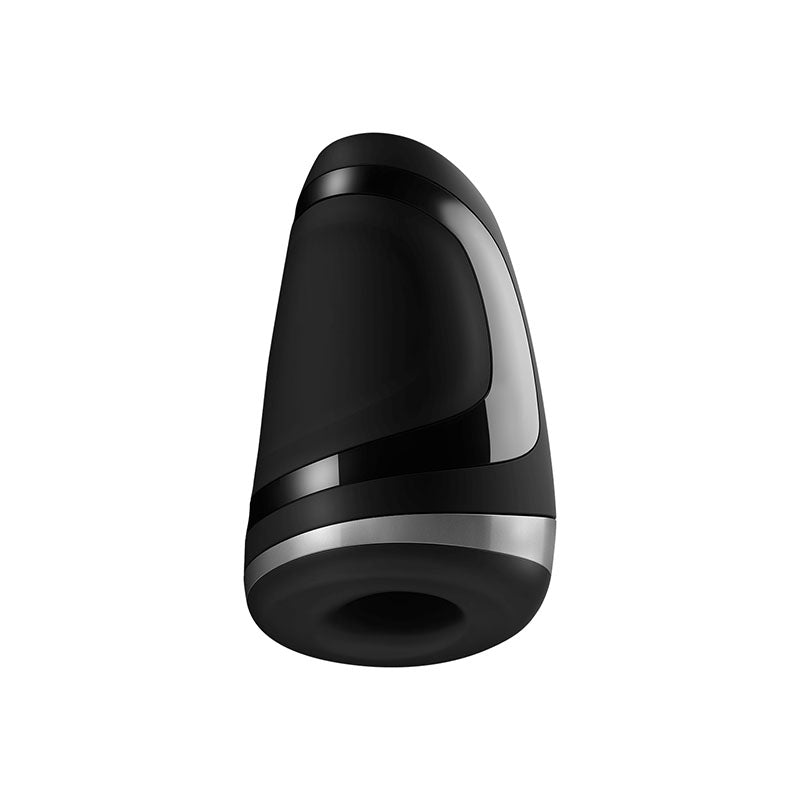 Satisfyer Men Heat Vibration Black USB Rechargeable Masturbator