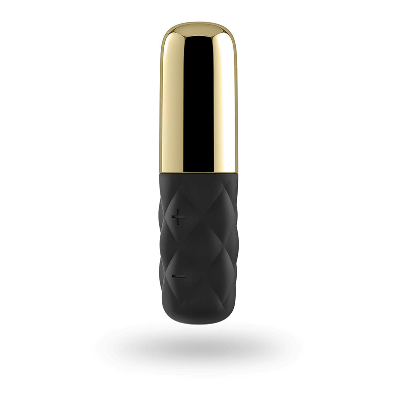 Satisfyer Mini Lovely Honey Gold/Black Lipstick Vibrator