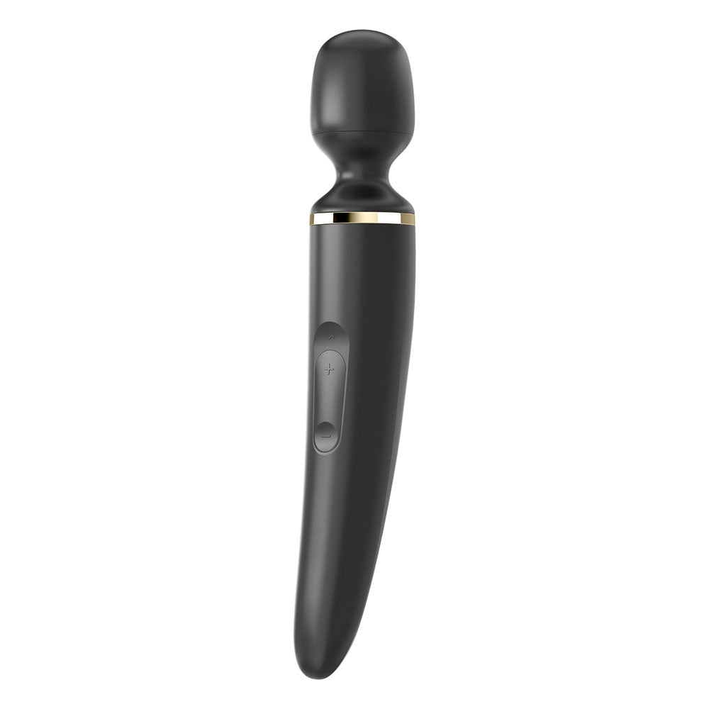 Satisfyer Wand-er Woman Body Massager Wand Vibrator - Black