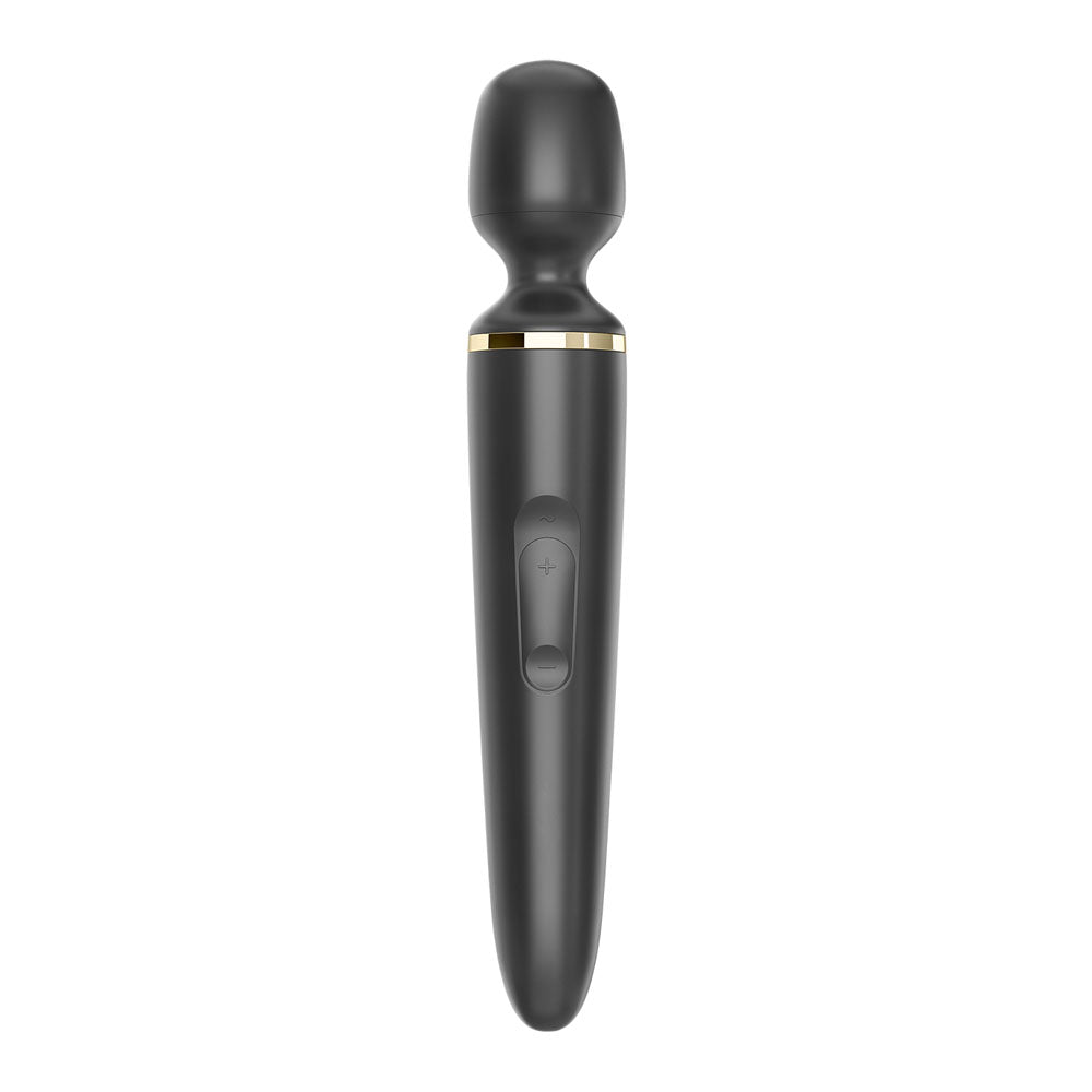 Satisfyer Wand-er Woman Body Massager Wand Vibrator - Black