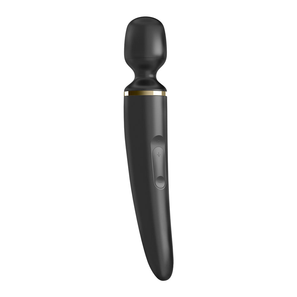 Satisfyer Wand-er Woman Body Massager Wand Vibrator - Black