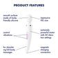 Satisfyer Wand-er Woman Body Massager Wand Vibrator - White