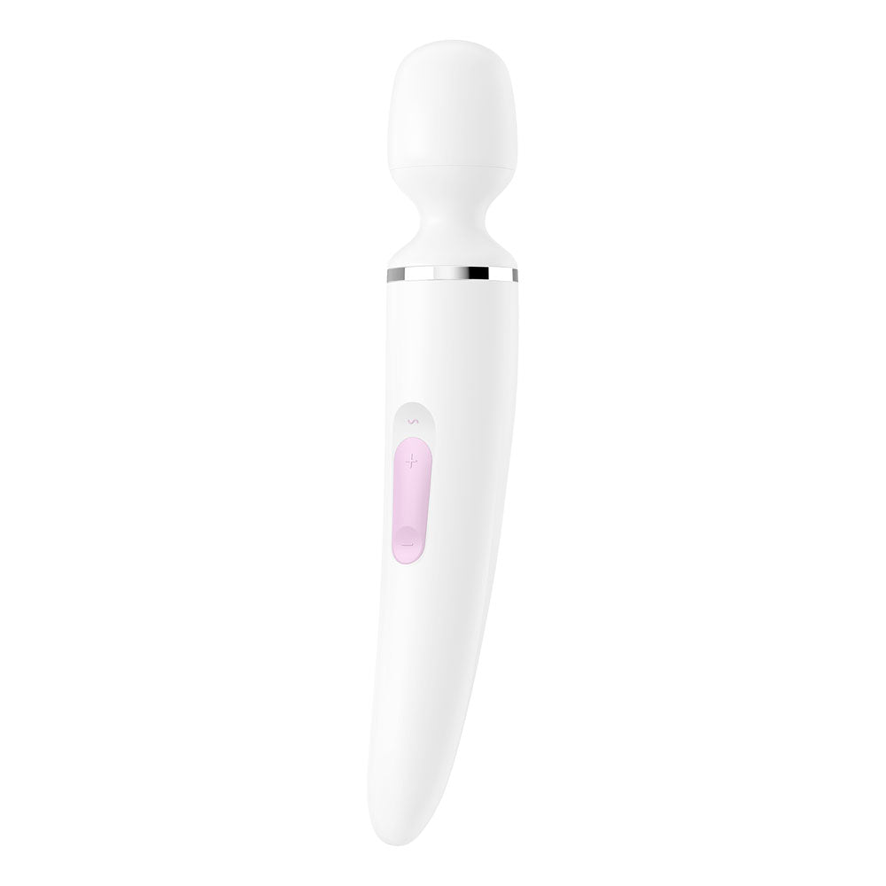 Satisfyer Wand-er Woman Body Massager Wand Vibrator - White