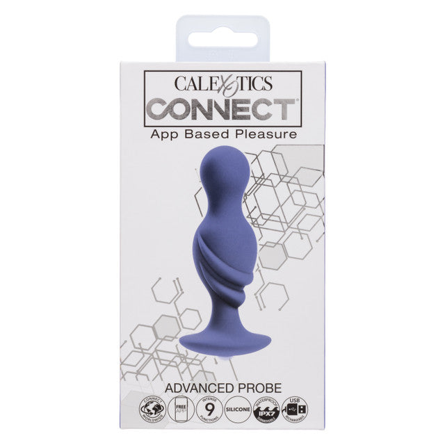 CalExotics Connect™ Advanced Probe - App Control Vibrating Anal Probe