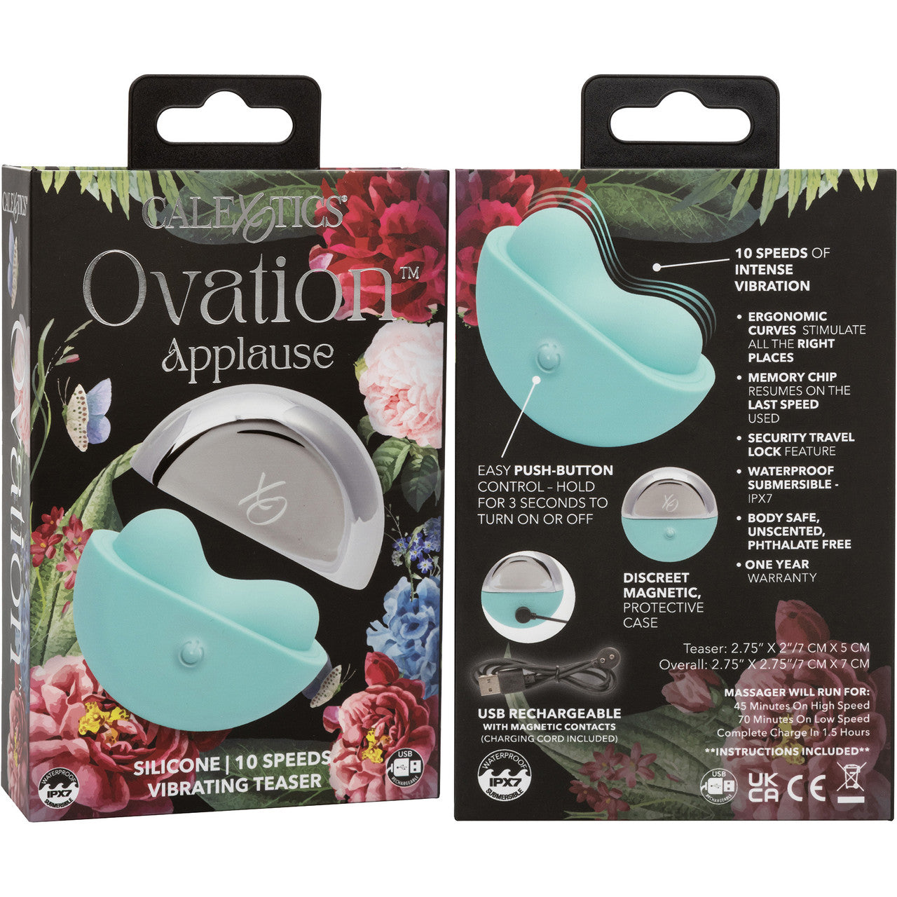 Calexotics Ovation Applause Clitoral 10 Speed Vibrating Teaser