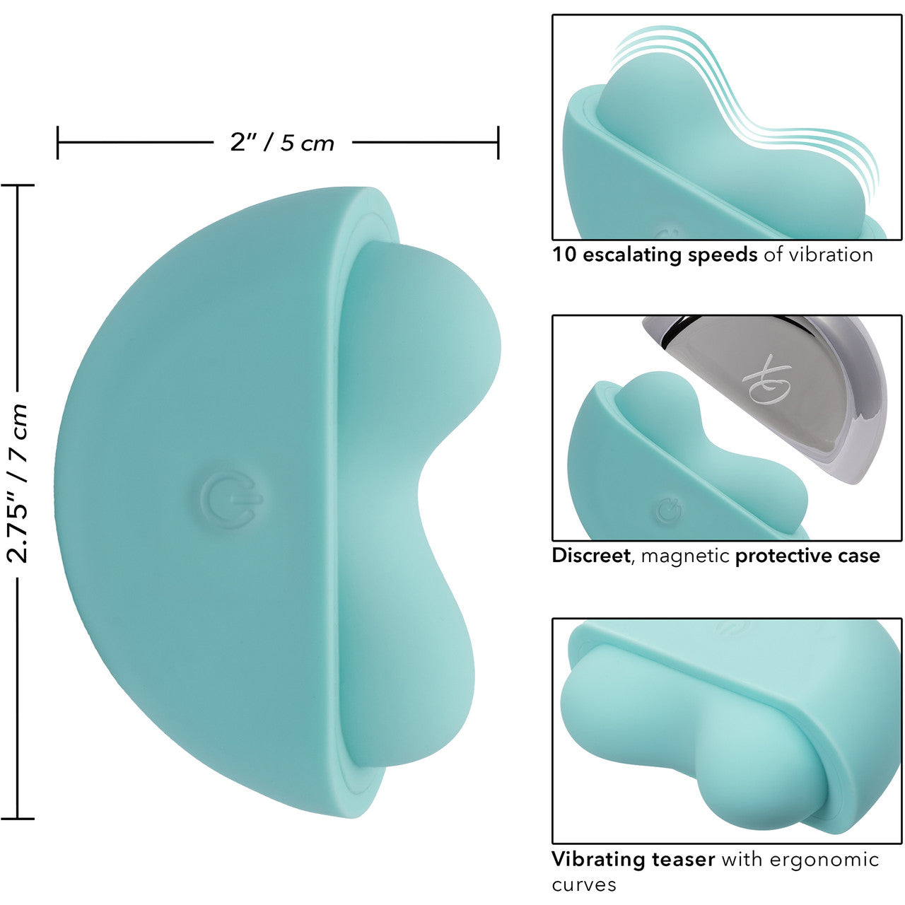 Calexotics Ovation Applause Clitoral 10 Speed Vibrating Teaser