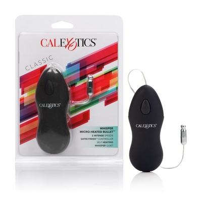 Calexotics Whisper Micro-Heated Bullet Black