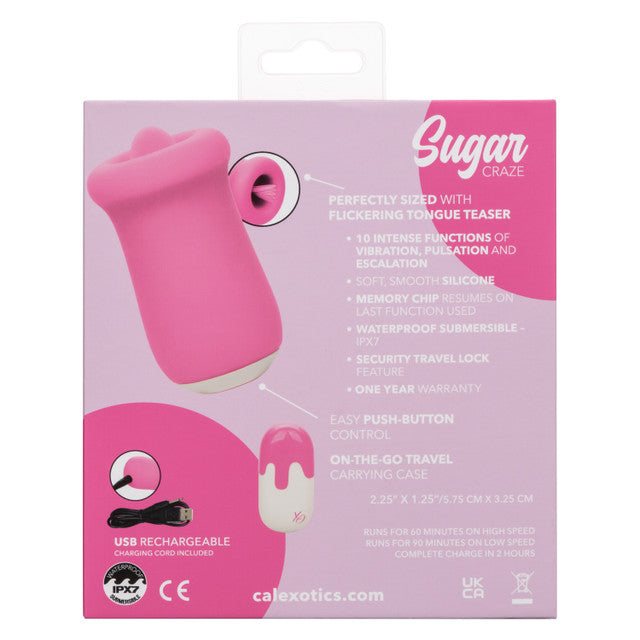 Calexotics Sugar Craze Flickering Tongue Stimulator