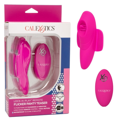 CalExotics Lock-N-Play Remote Flicker Panty Teaser