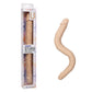 CalExotics Silicone Studs® Bend and Hold Dual Dong 16”/40.75 cm - Ivory
