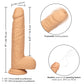 Calexotics Squirting Fuck Stick Vibrating Dildo Dong - Ivory