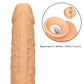 Calexotics Squirting Fuck Stick Vibrating Dildo Dong - Ivory