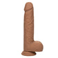 Calexotics Squirting Fuck Stick Vibrating Dildo Dong - Brown