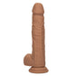 Calexotics Squirting Fuck Stick Vibrating Dildo Dong - Brown