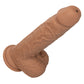 Calexotics Squirting Fuck Stick Vibrating Dildo Dong - Brown