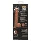 Calexotics Squirting Fuck Stick Vibrating Dildo Dong - Brown