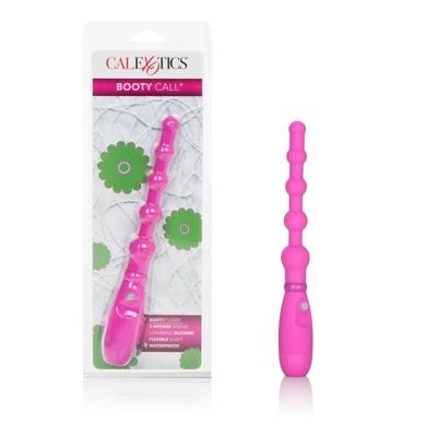 Calexotics Booty Call - Booty Call Booty Flexer - Pink -  Vibrating Probe