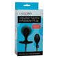 Calexotics Weighted Silicone Inflatable Plug