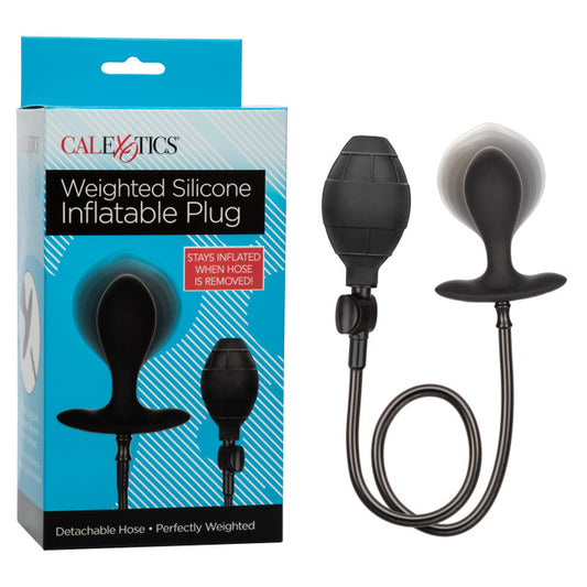 Calexotics Weighted Silicone Inflatable Plug