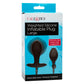Calexotics Weighted Silicone Inflatable Plug Large