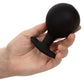 Calexotics Weighted Silicone Inflatable Plug Large