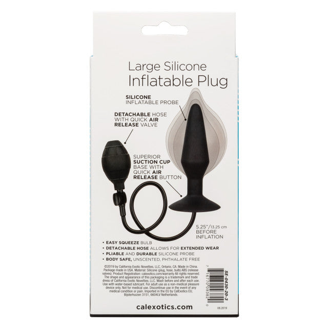Calexotics Large Silicone Inflatable Plug