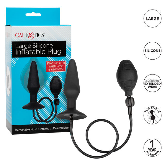 Calexotics Large Silicone Inflatable Plug