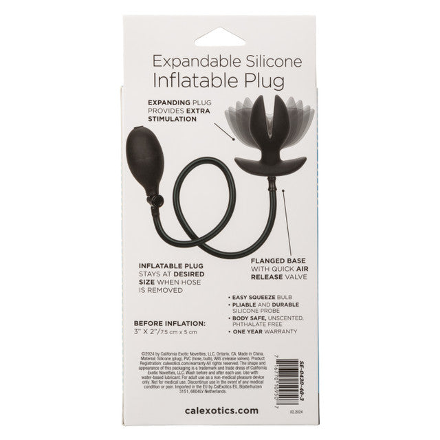 Calexotics Expandable Silicone Inflatable Plug