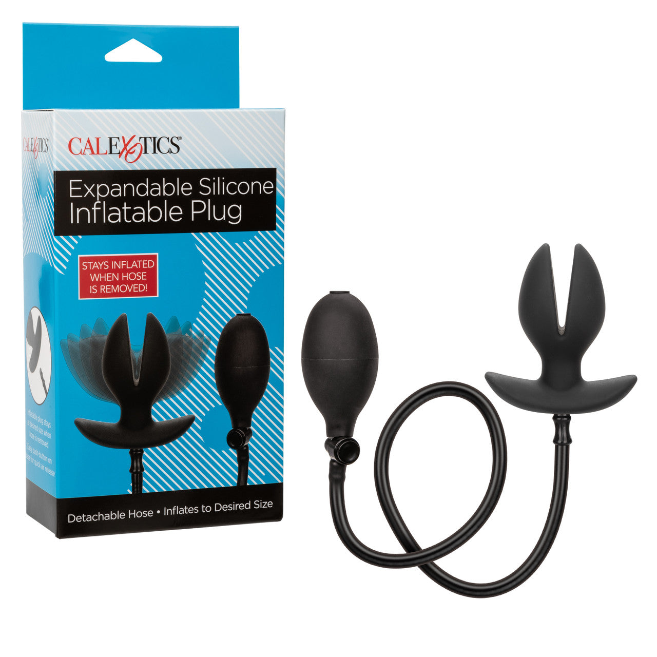 Calexotics Expandable Silicone Inflatable Plug