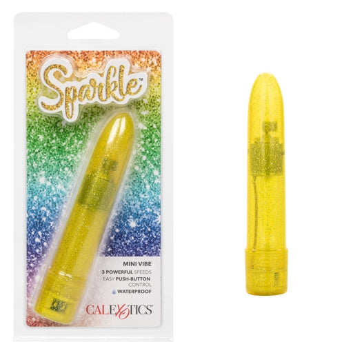 Calexotics Sparkle Mini Vibe - Yellow