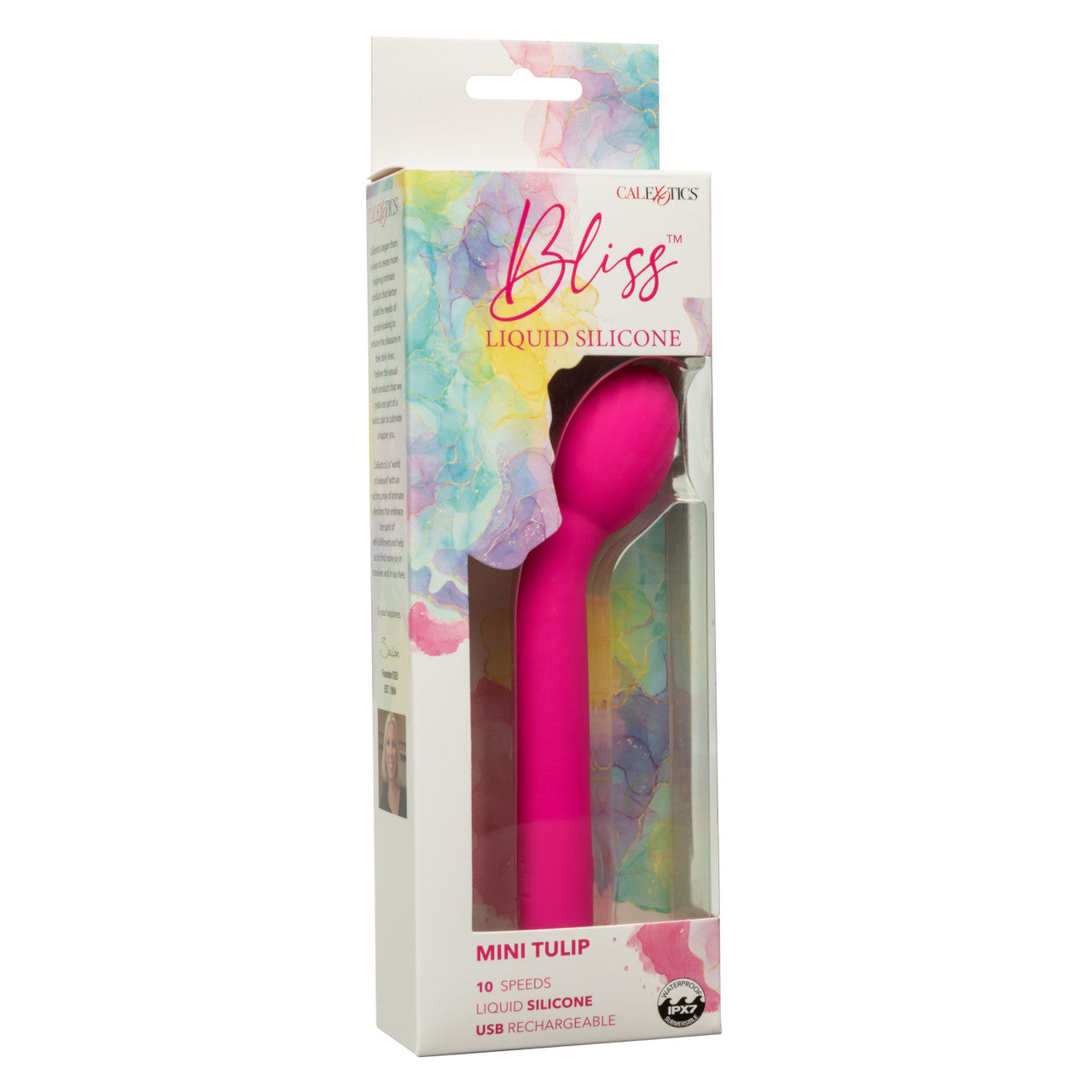 Calexotics Bliss Liquid Silicone Mini Tulip Vibrator