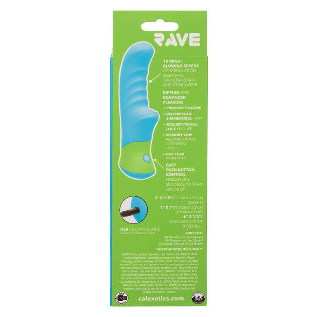 CalExotics Rave Ridged-G G-Spot Vibrator