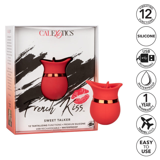 CalExotics French Kiss Sweet Talker - Fluttering Tongue Teaser