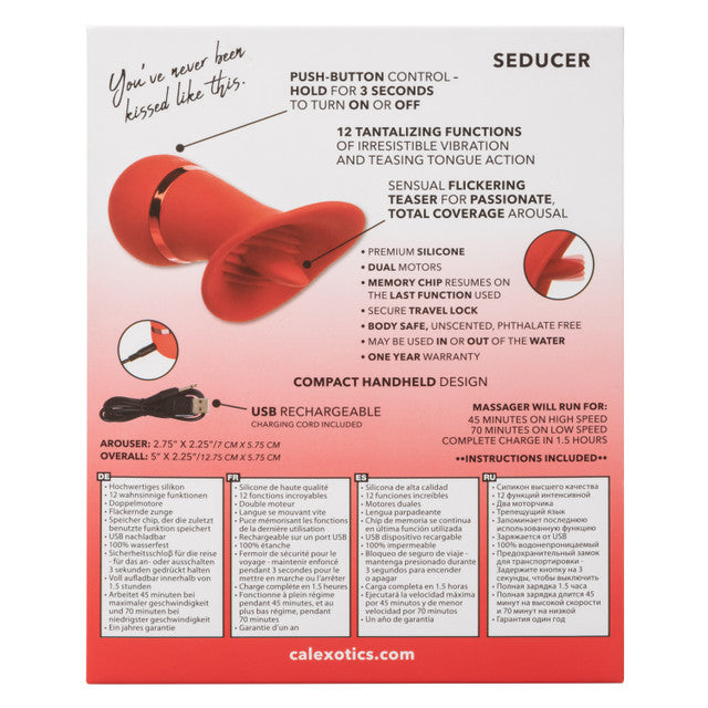 CalExotics French Kiss Sweet Seducer - Fluttering Tongue Teaser