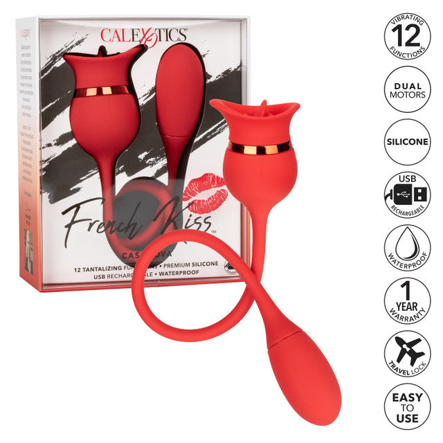 CalExotics French Kiss Sweet Casanova - Flickering Teaser and Bullet Vibrator