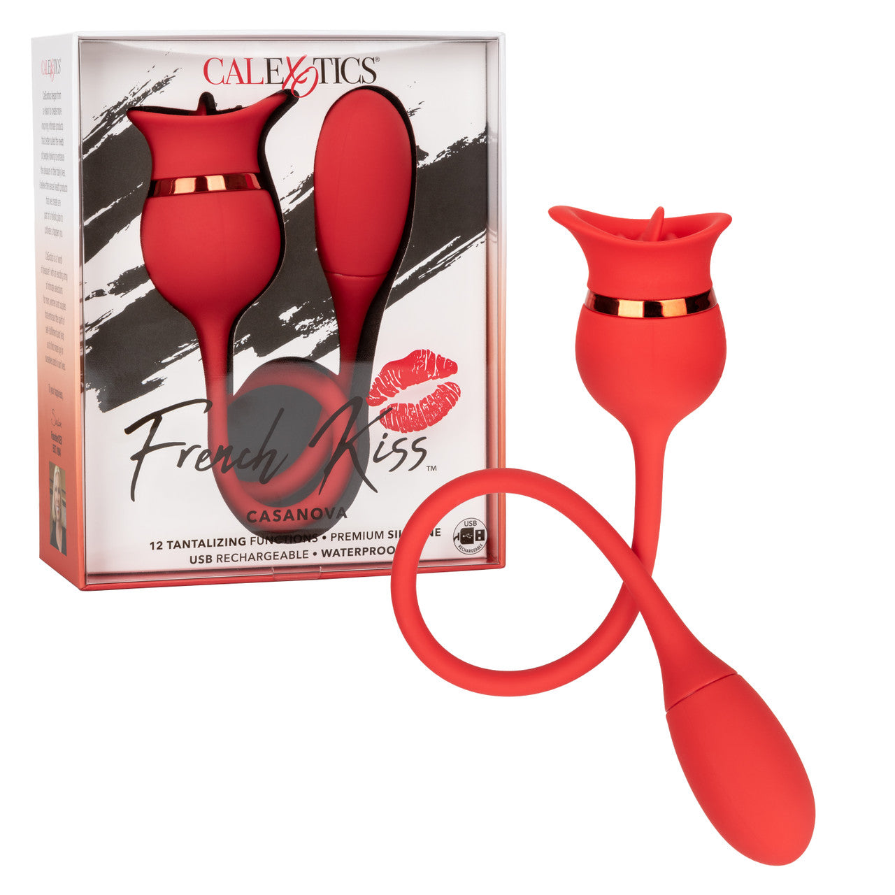 CalExotics French Kiss Sweet Casanova - Flickering Teaser and Bullet Vibrator