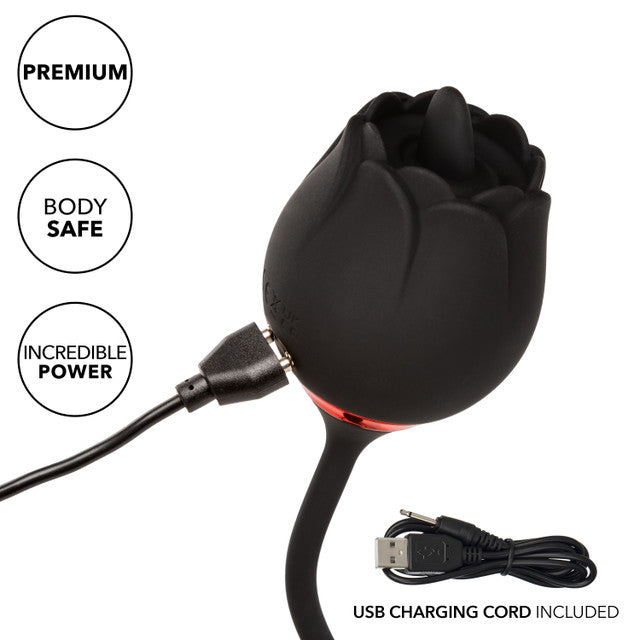 CalExotics French Kiss Elite Lover - Flickering Teaser and Rotating Bullet Vibrator