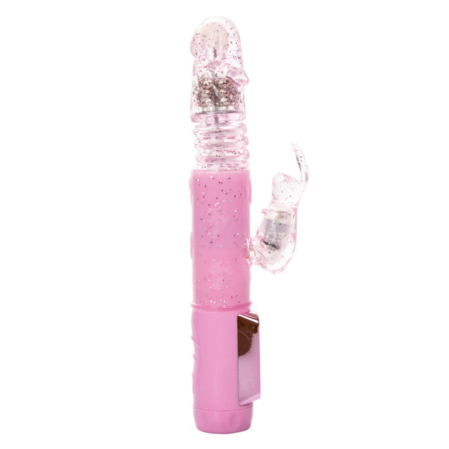 Calexotics Jack Rabbit Petite Thrusting Rabbit Vibrator Pink