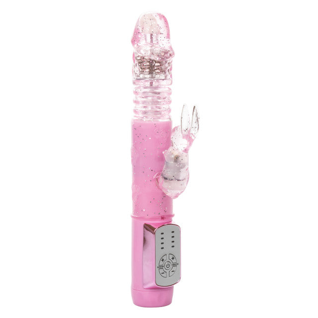 Calexotics Jack Rabbit Petite Thrusting Rabbit Vibrator Pink