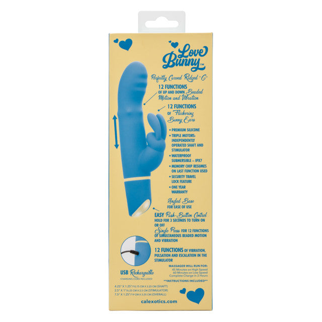 Calexotics Love Bunny™ Beaded “G” Bunny Rabbit Vibrator