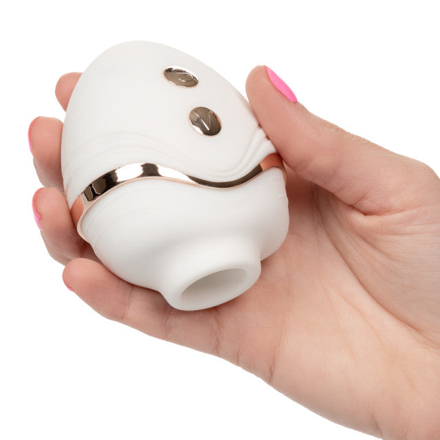 CalExotics Empowered Palm Pleasure Goddess Suction Vibrator