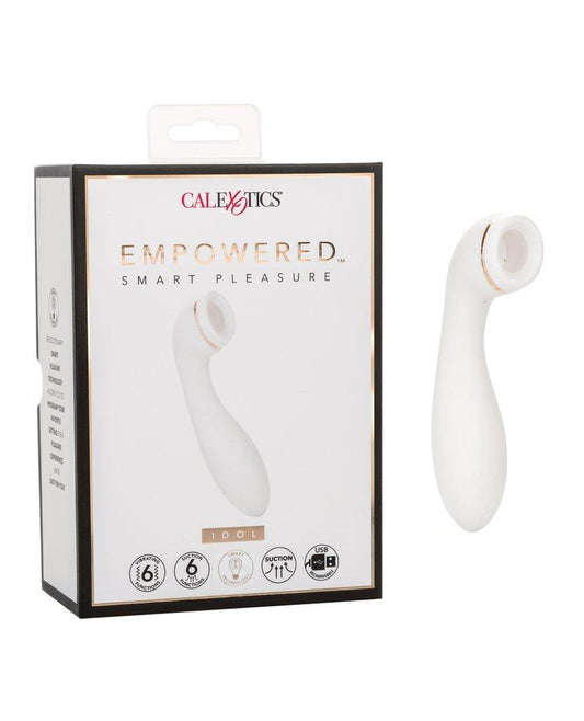 CalExotics Empowered Smart Pleasure Idol Suction Vibrator