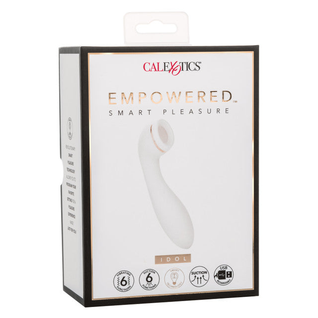 CalExotics Empowered Smart Pleasure Idol Suction Vibrator